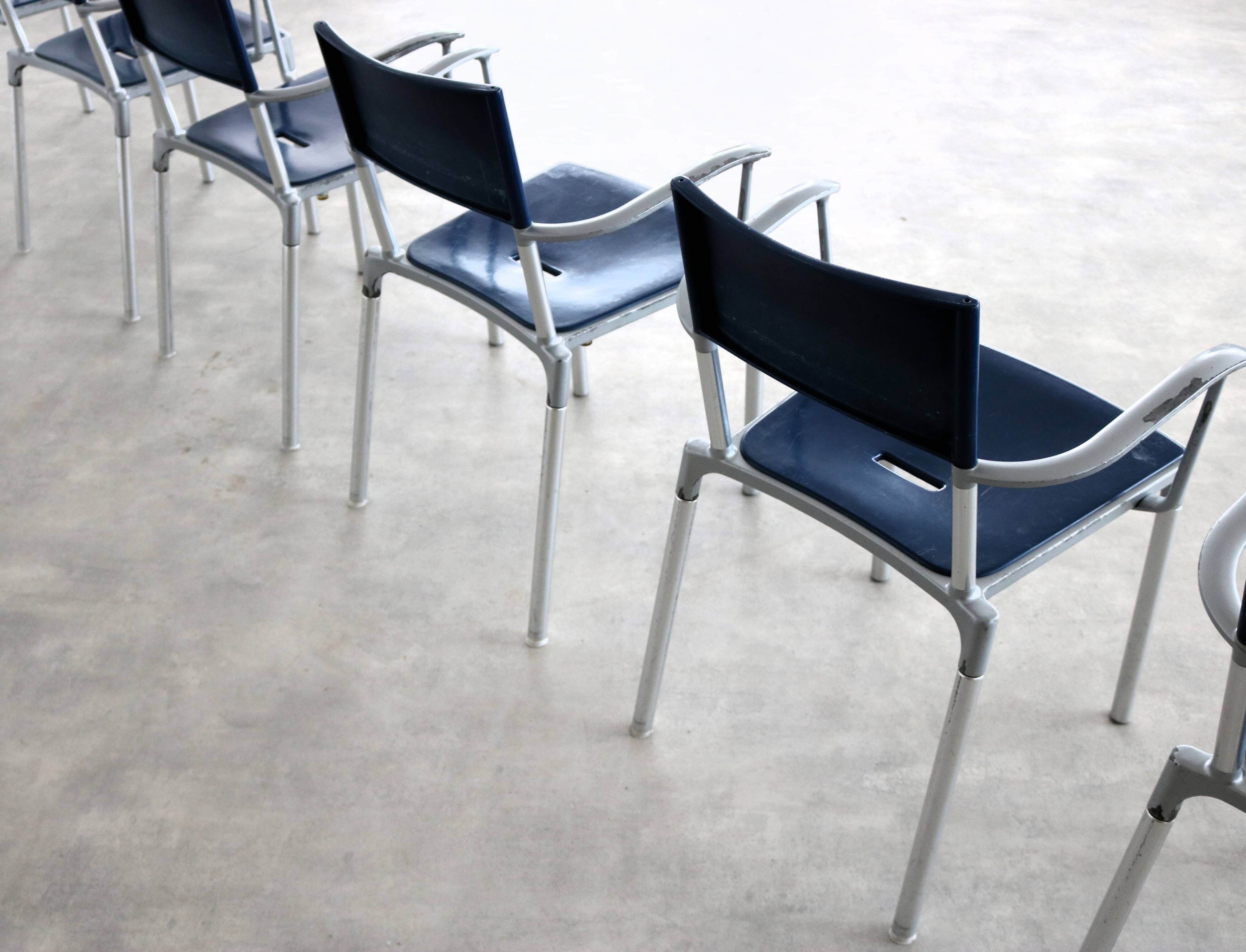 vintage party chairs | Blitz | Segis Italy | 90s  period | 90s