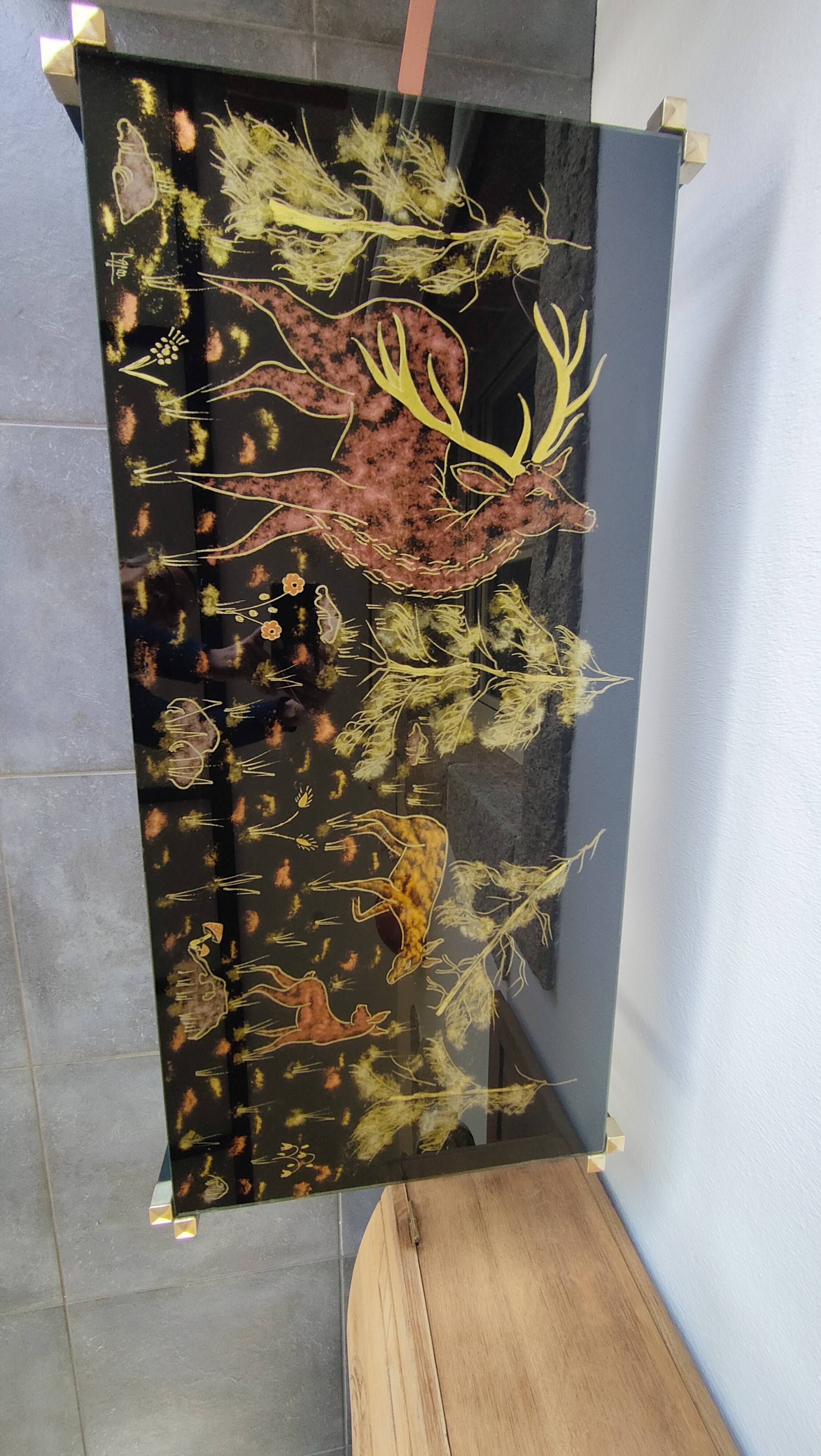 Coffee table signed colpo