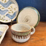 Set of 6 ceramics by the renowned artist Albert Thiry.