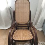 Rocking chair caned