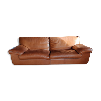 Canapé cuir grainé Roche Bobois