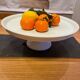 White earthenware compote bowl late 19th early 20th