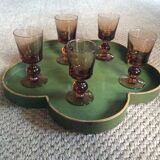 Series of 5 glasses