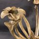 Art nouveau brass chandelier
