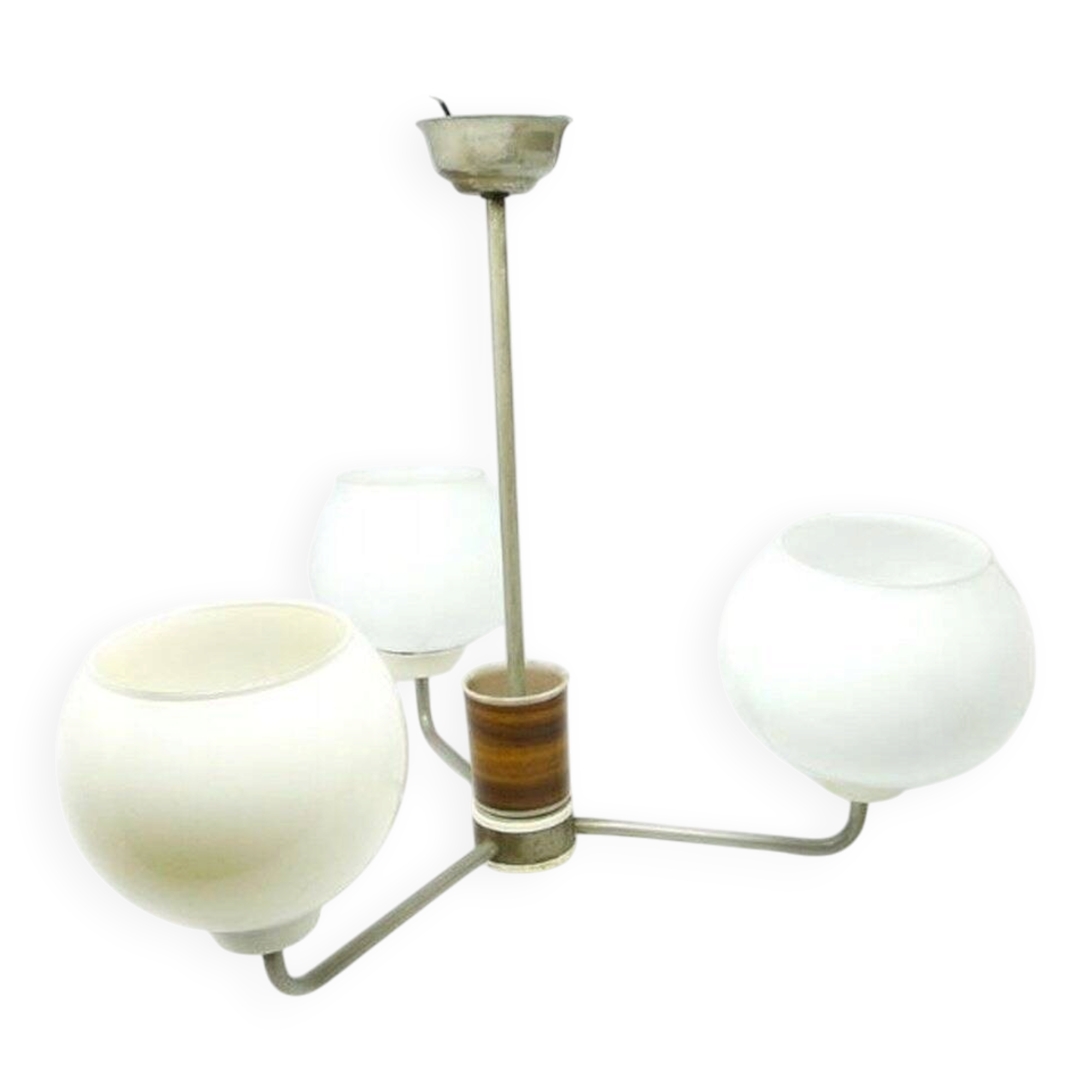 Chandelier du milieu du siècle, Pologne, années 1970