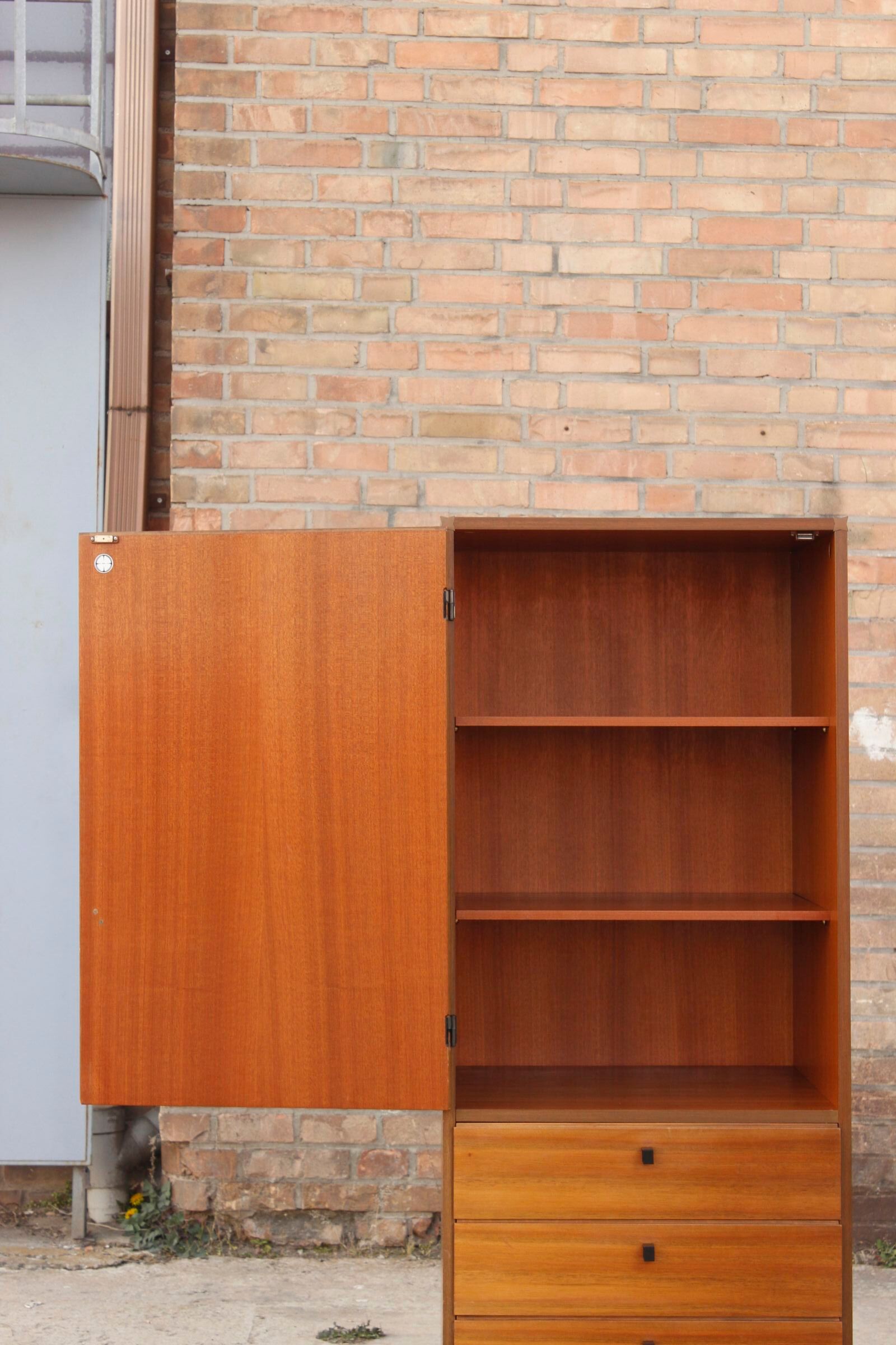 Storage cabinet by Behr Mobel, Germany 1950s