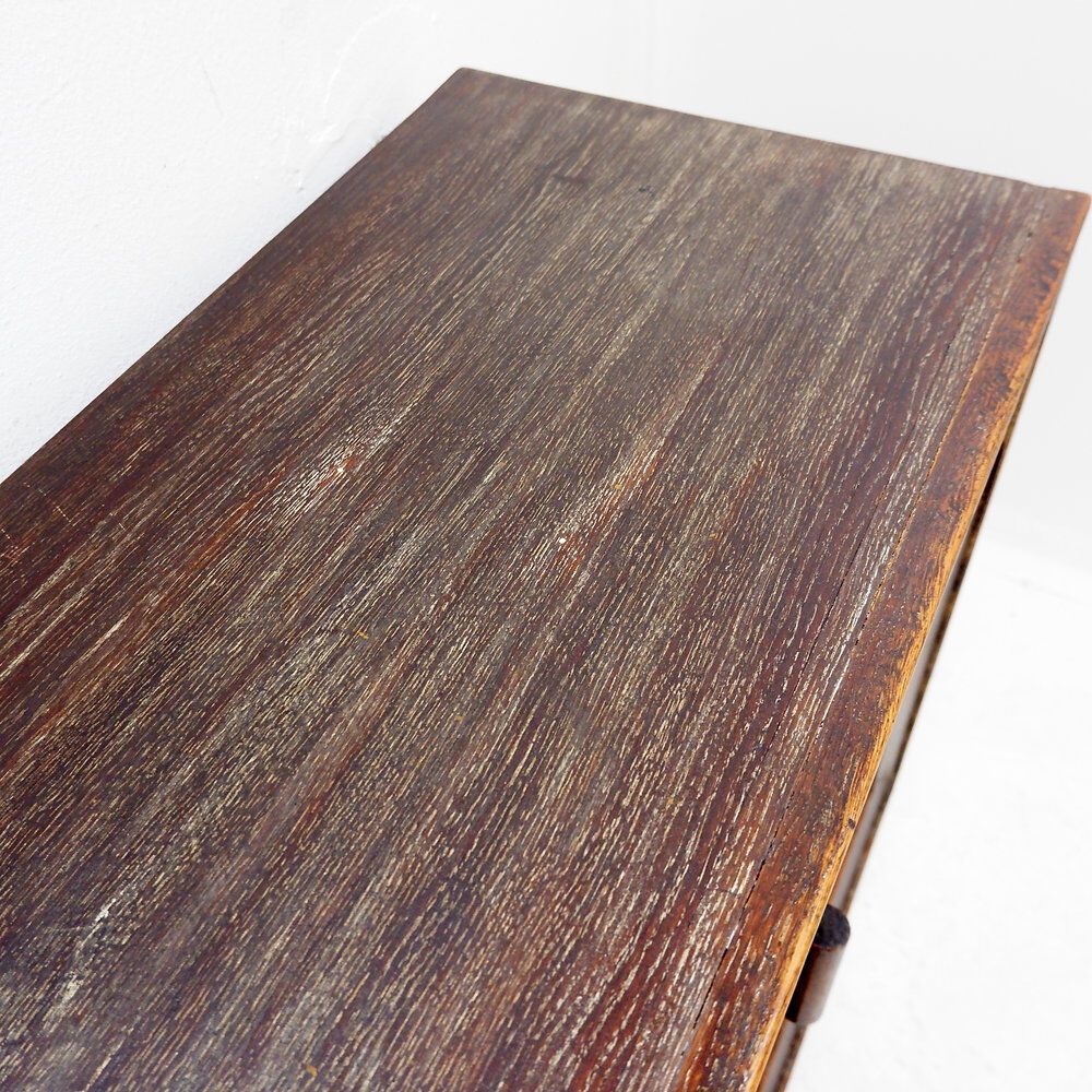Wenge wood vintage sideboard - modernist style