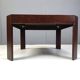 Vintage etched brass coffee table or side table, 1970s