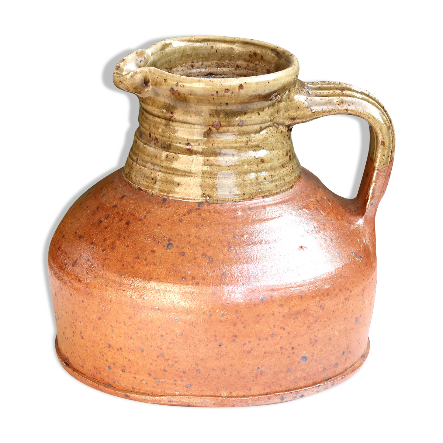 Sandstone pitcher by Pierre Digan, La Borne 60s