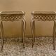 Paire de petites table 1900 de style Louis xv