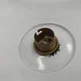 Enameled sheet metal pendant lights