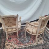 Lot of Louis XVI style armchairs