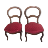 Paire de chaises Louis Philippe