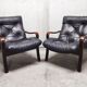 Pair of Scandinavian sun expo armchairs