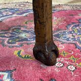 18th century English rustic console in chestnut and cherry