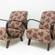 Paire de fauteuils par Jindřich Halabala 1950