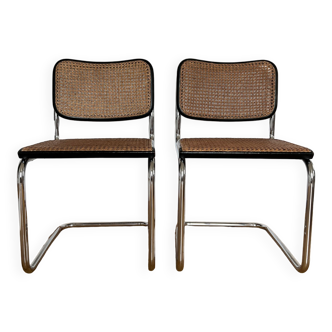 Pair Cesca B32 edition Gavina Marcel Breuer