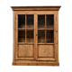 Chic display cabinet in pine (renovated)