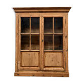 Vitrine en pin (rénovée)