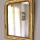Miroir Louis Philippe doré 68x52