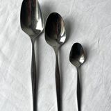 Cutlery set with storage furniture, Gero Zilduro (Netherlands), 100 pieces, stainless steel