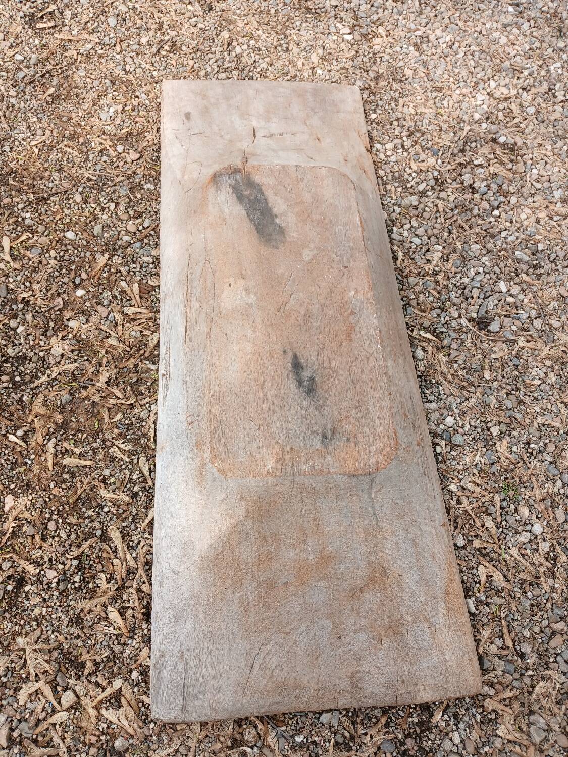 Old wooden trough / drinking trough