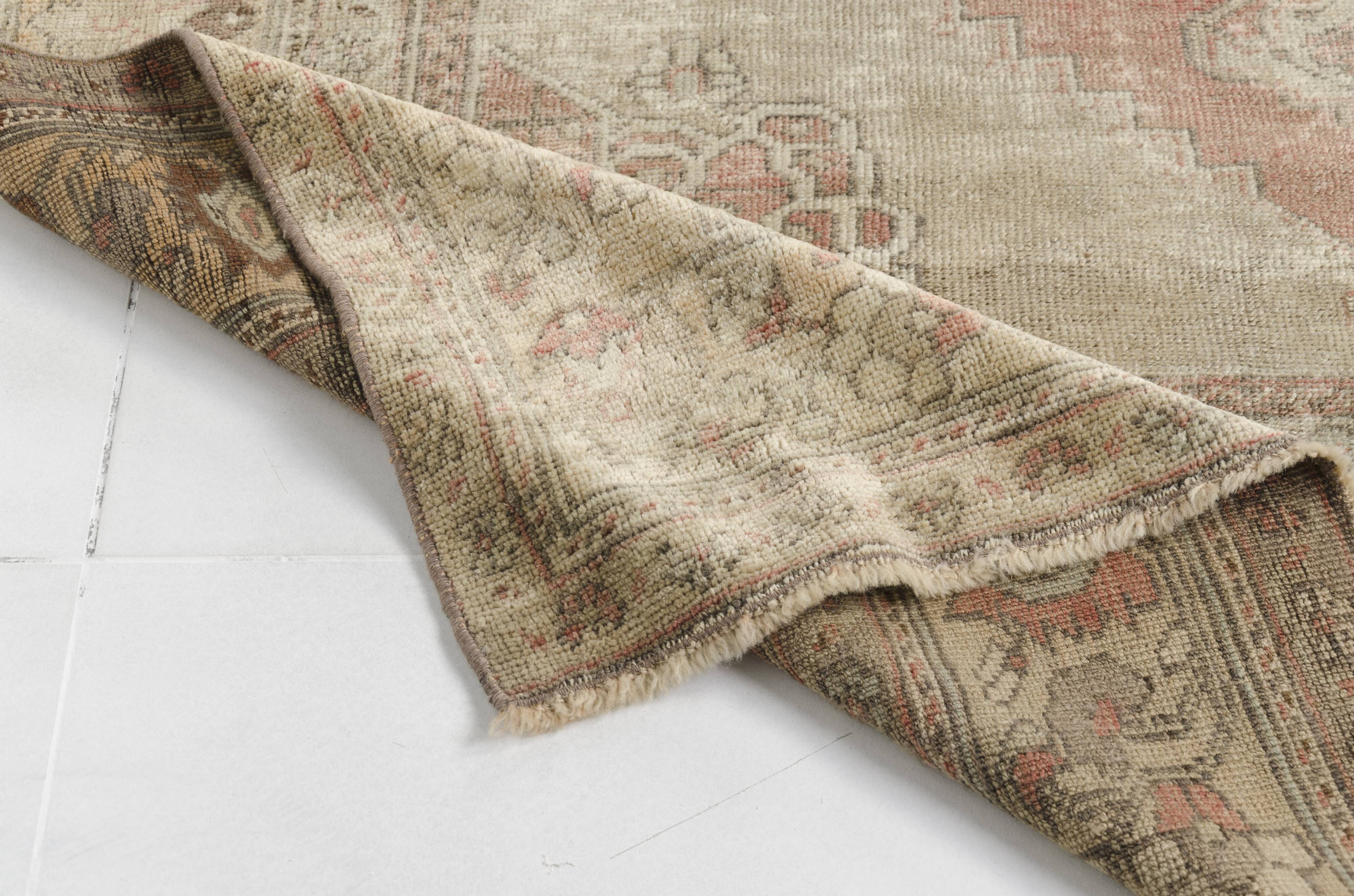 Oushak Turkish Floral Rug-823