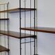 Modular teak storage unit in mid-century style, set of 12, 1960s.