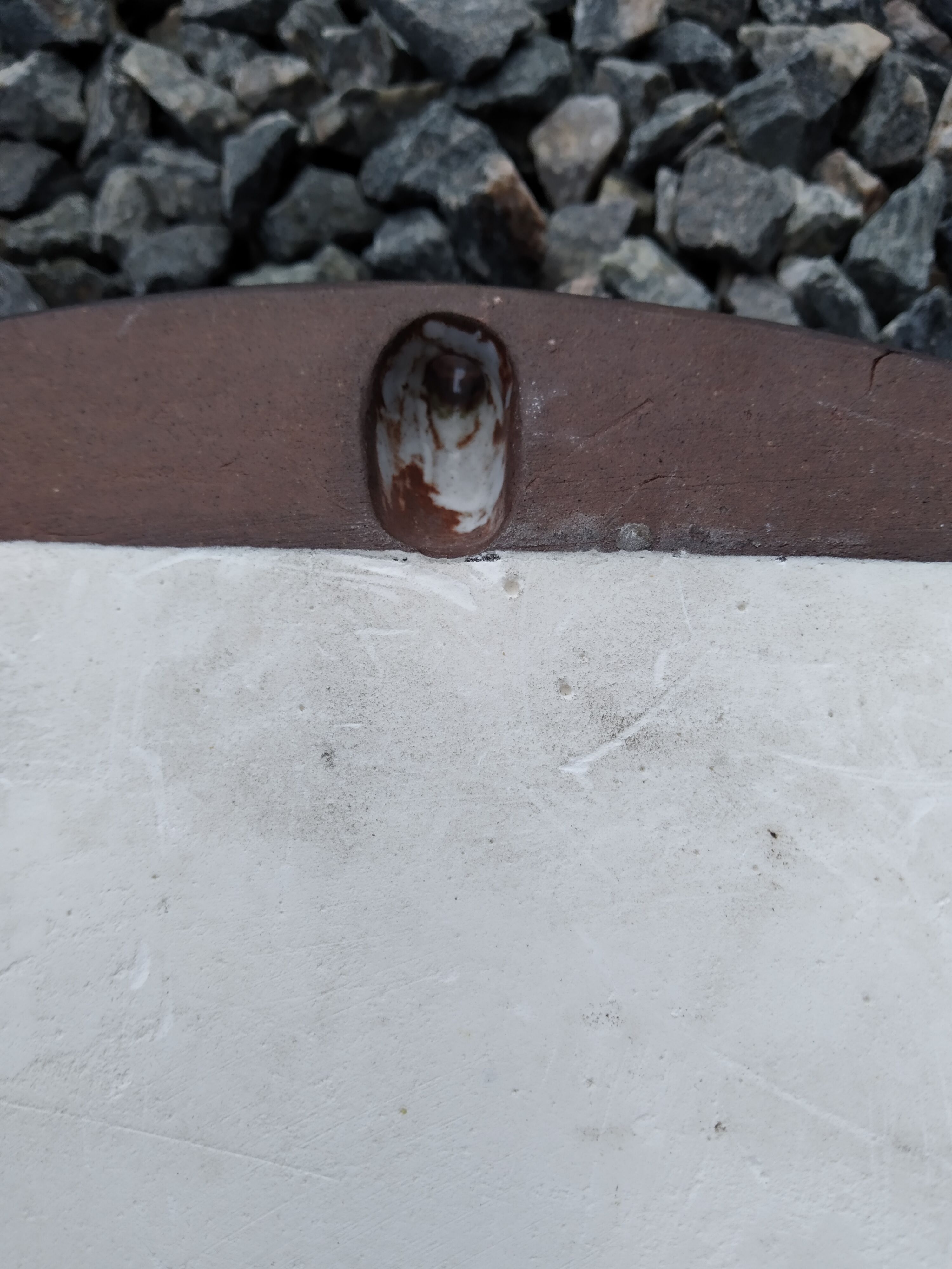 Mirror Jean Claude Malarmey ceramic Vallauris