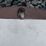 Mirror Jean Claude Malarmey ceramic Vallauris