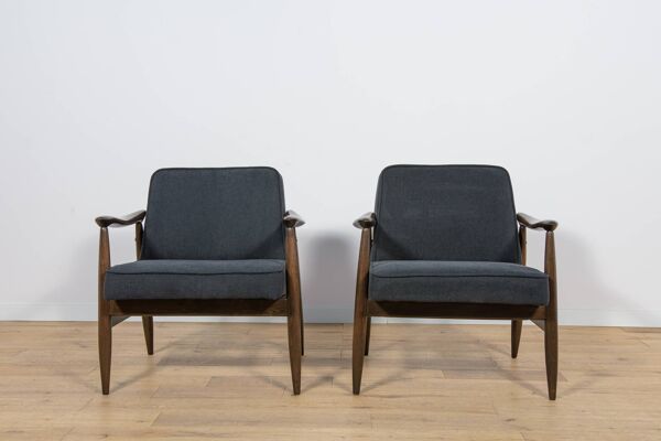 Fauteuils GFM-87 Mid-Century Modernes par Juliusz Kedziorek pour Gościcińskie