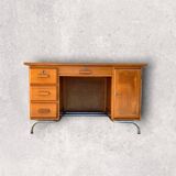 Office schoolmaster 1950 solid oak