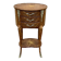 3-drawer side table in rosewood and oak, 1970s Louis XV style work