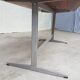 Aluminium dining table Arne Jacobsen for Fritz Hansen