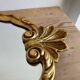 Vintage baroque style gilded mirror