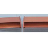 Danish design teak wall shelves aksel kjersgaard