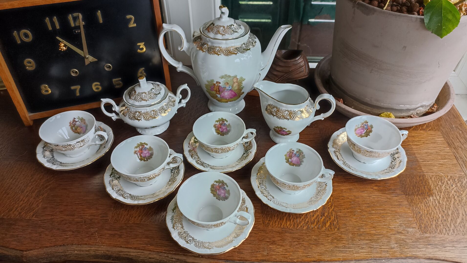 Winterling Scharzenbach coffee service for 6 people