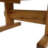 Vintage bedside table side table pinewood 70's design