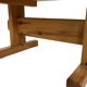 Vintage bedside table side table pinewood 70's design