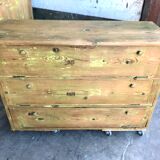 Commode à clapets