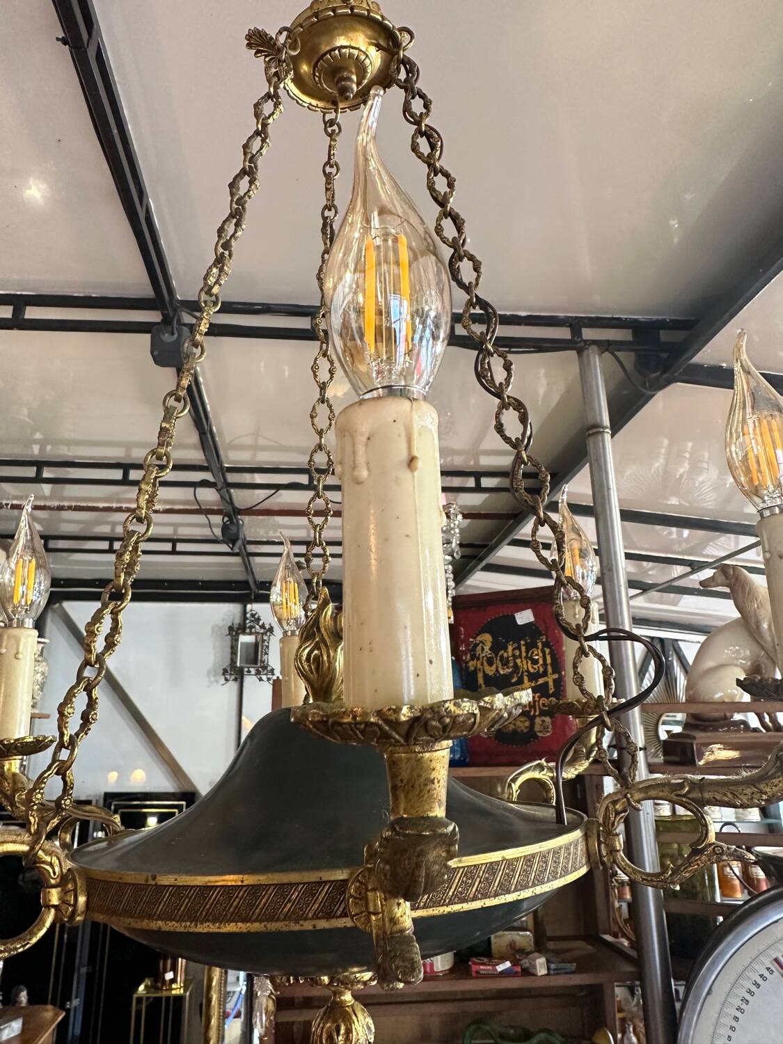 Napoleon III Empire Style Chandelier.