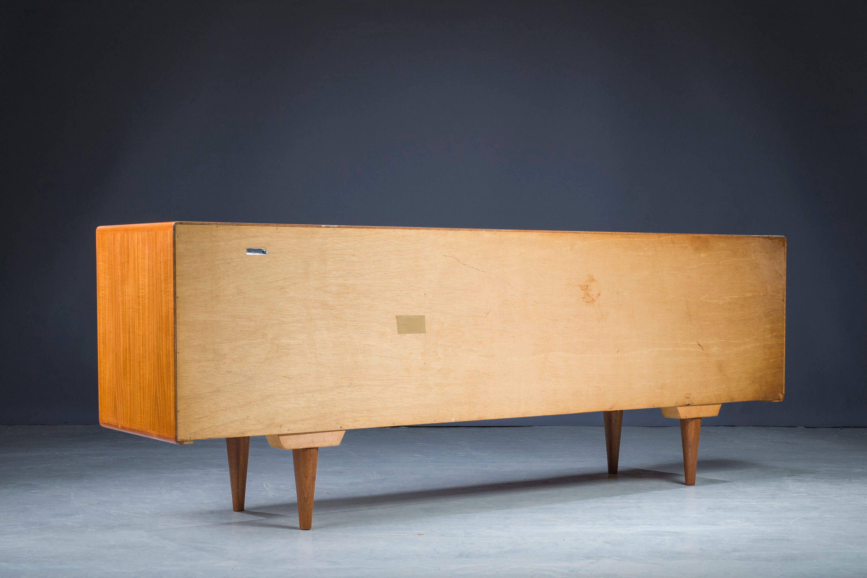 Mid-Century Danish Teak Sideboard from HP Hansen, 1950s