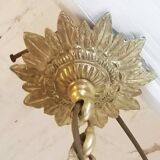 Chandelier, empire style lantern.