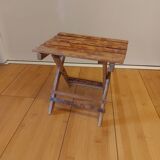 Vintage children's folding stool