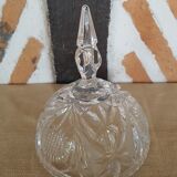 Bonbonnière ciselée cristal forme sphère