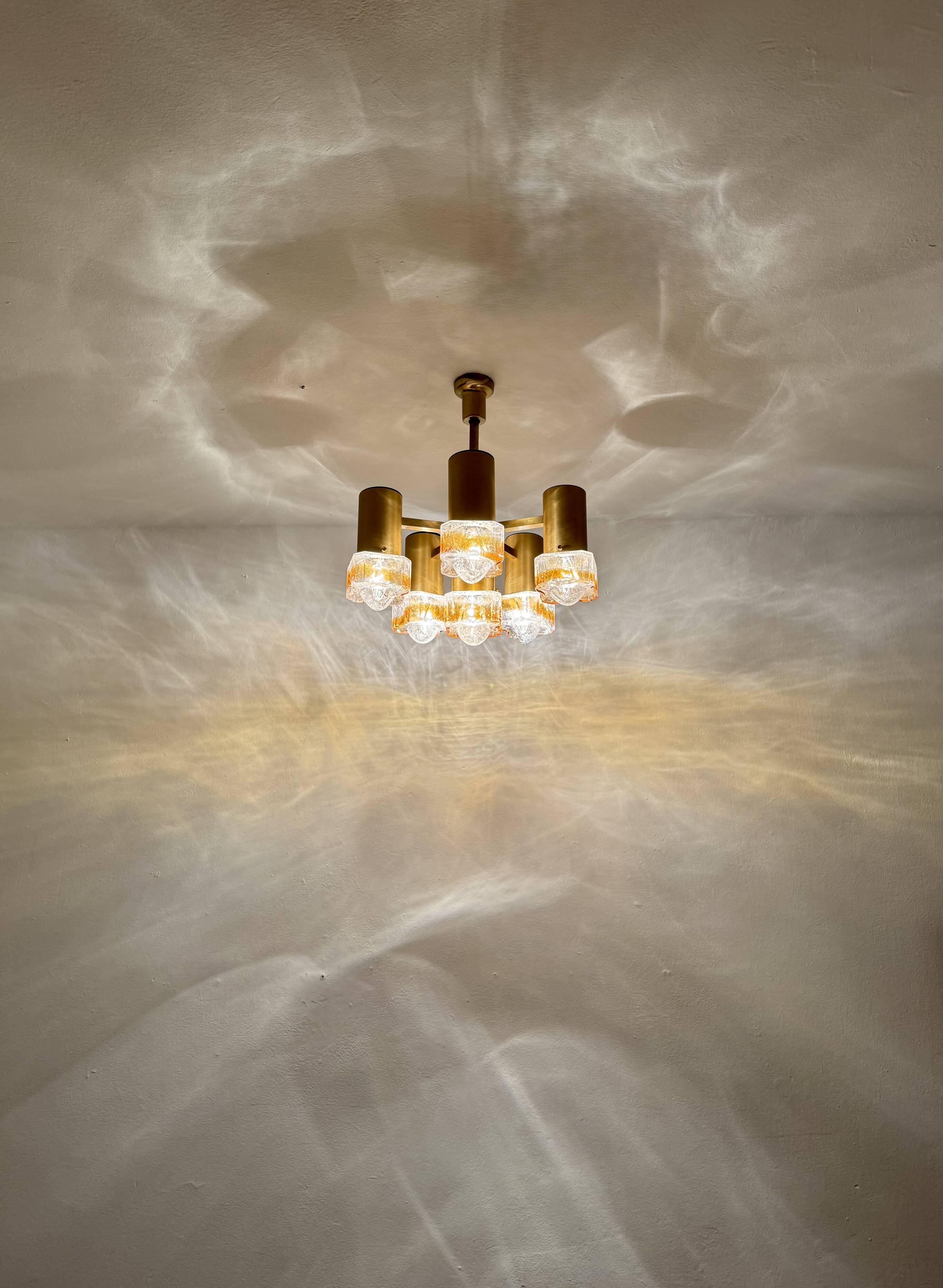 Italian Murano Glass Chandelier