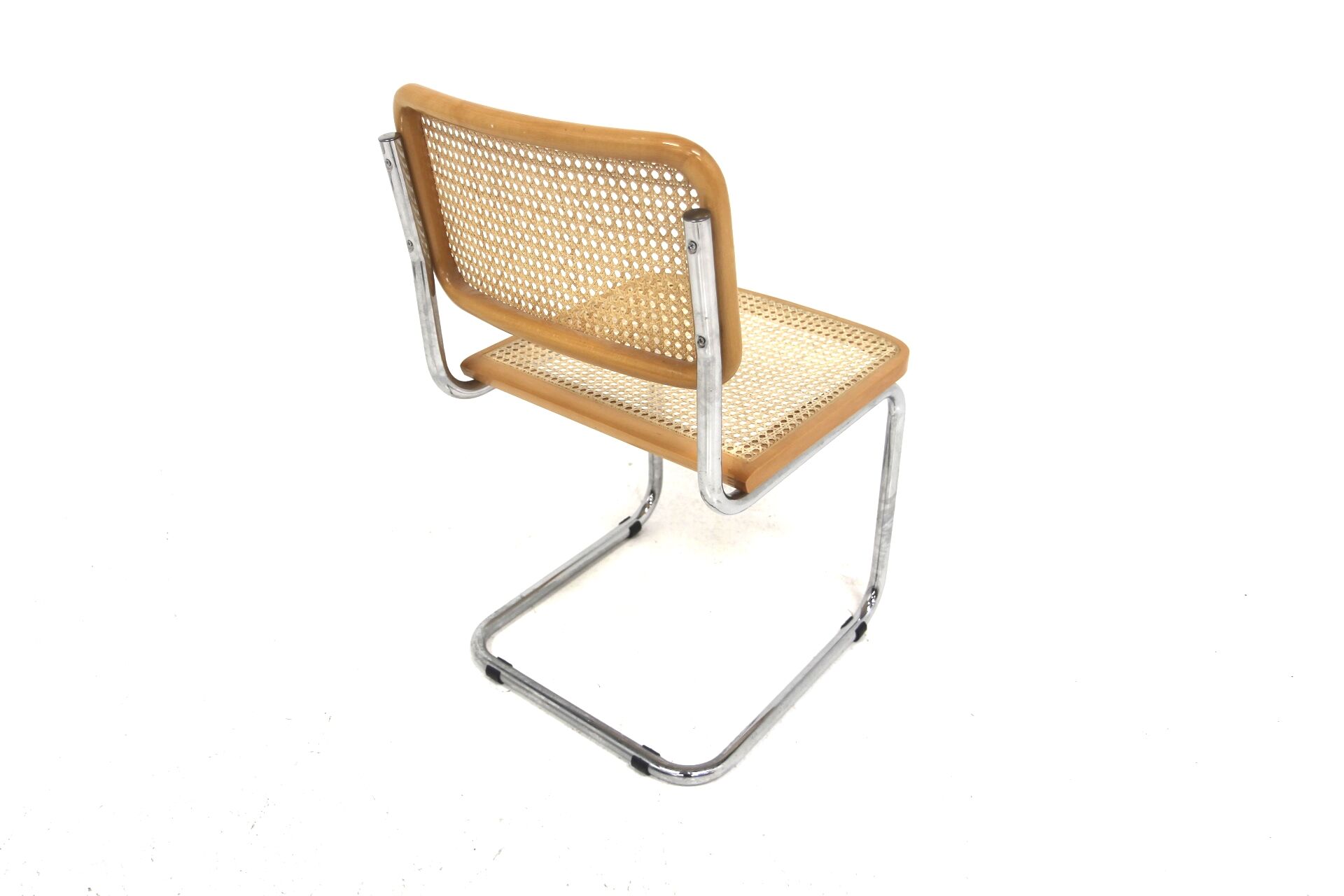 Set of 4 "B32" chairs, Marcel Breuer, Italy, 1990