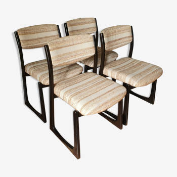 Seventies sled chairs