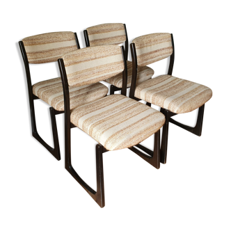 Seventies sled chairs
