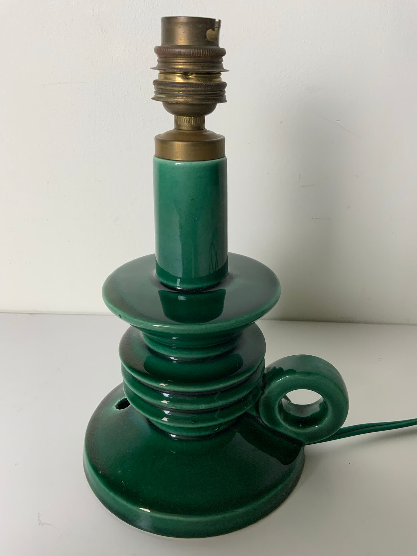Ceramic lamp base